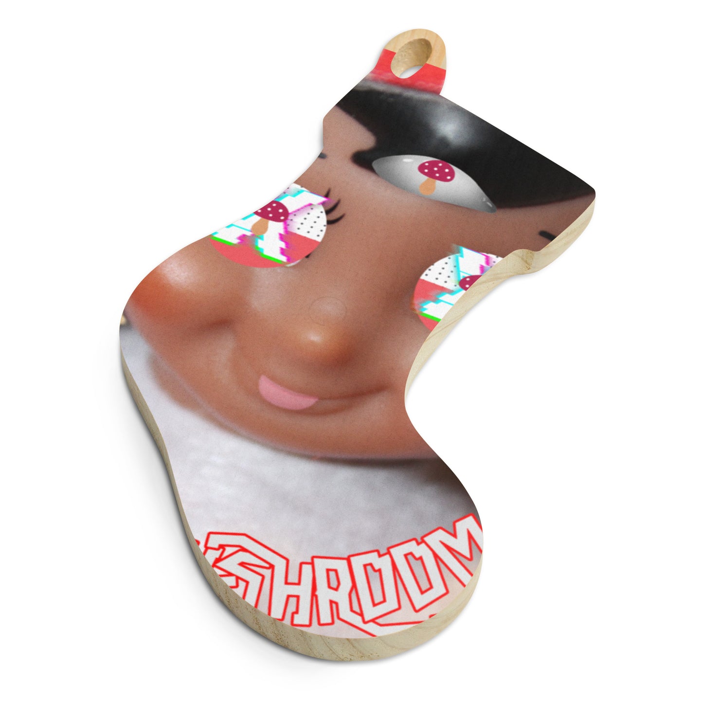 !st Toxic Holiday Wooden ornaments