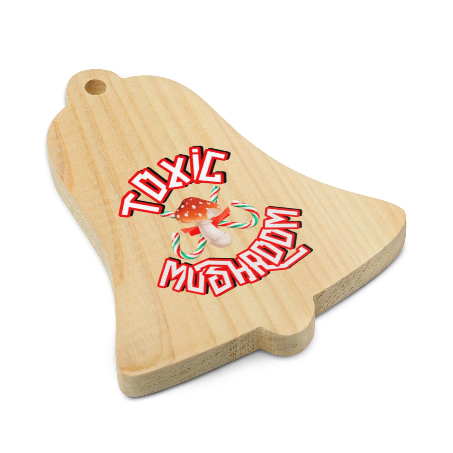 !st Toxic Holiday Wooden ornaments